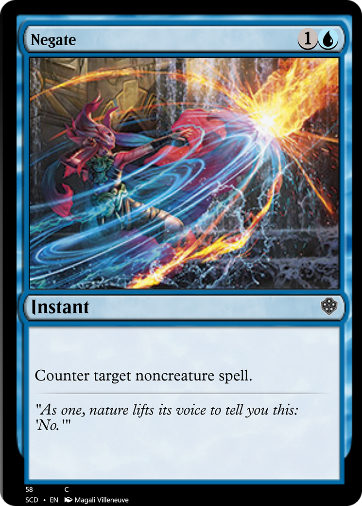 Negate [Starter Commander Decks] | Galaxy Games LLC
