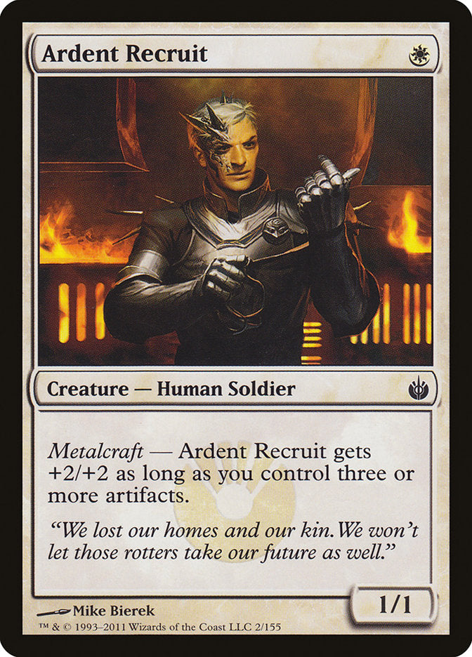 Ardent Recruit [Mirrodin Besieged] | Galaxy Games LLC