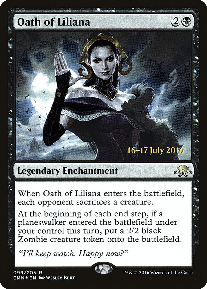 Oath of Liliana [Eldritch Moon Prerelease Promos] | Galaxy Games LLC