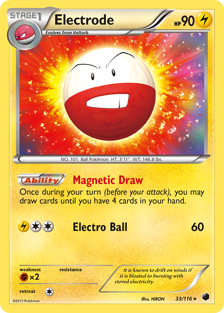 Electrode (33/116) [Black & White: Plasma Freeze] | Galaxy Games LLC