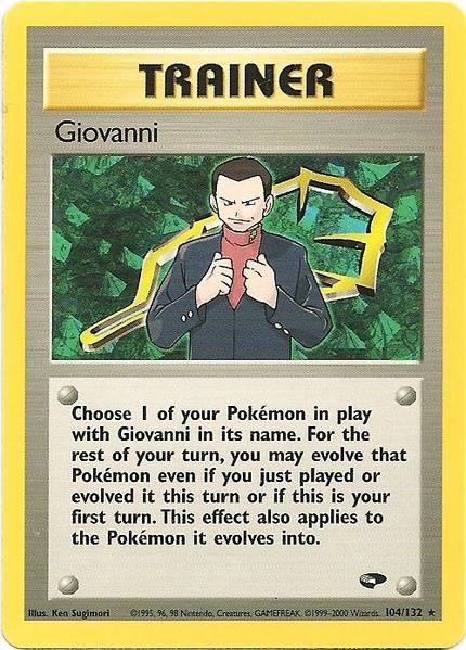 Giovanni (104/132) [Gym Challenge Unlimited] | Galaxy Games LLC