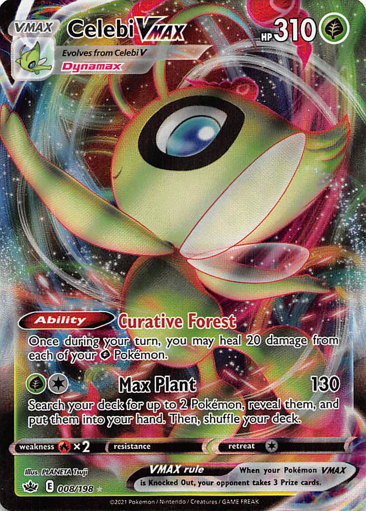 Celebi VMAX (008/198) [Sword & Shield: Chilling Reign] | Galaxy Games LLC