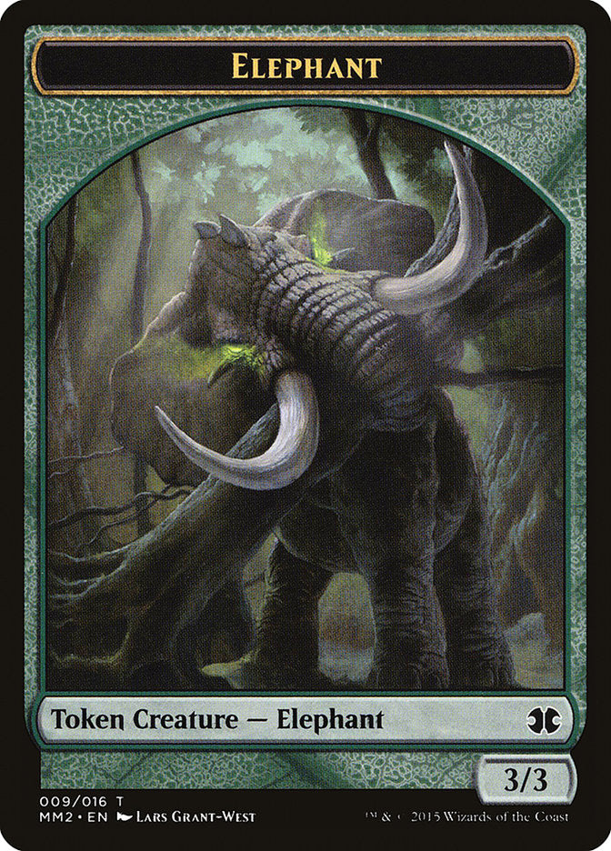 Elephant Token [Modern Masters 2015 Tokens] | Galaxy Games LLC