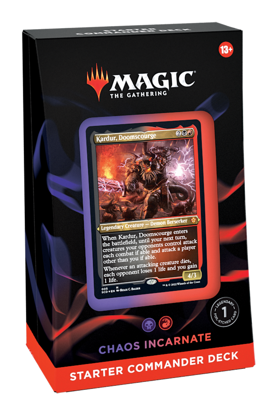 Starter Commander Deck (Chaos Incarnate) | Galaxy Games LLC