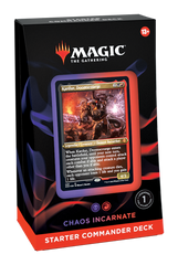 Starter Commander Deck (Chaos Incarnate) | Galaxy Games LLC