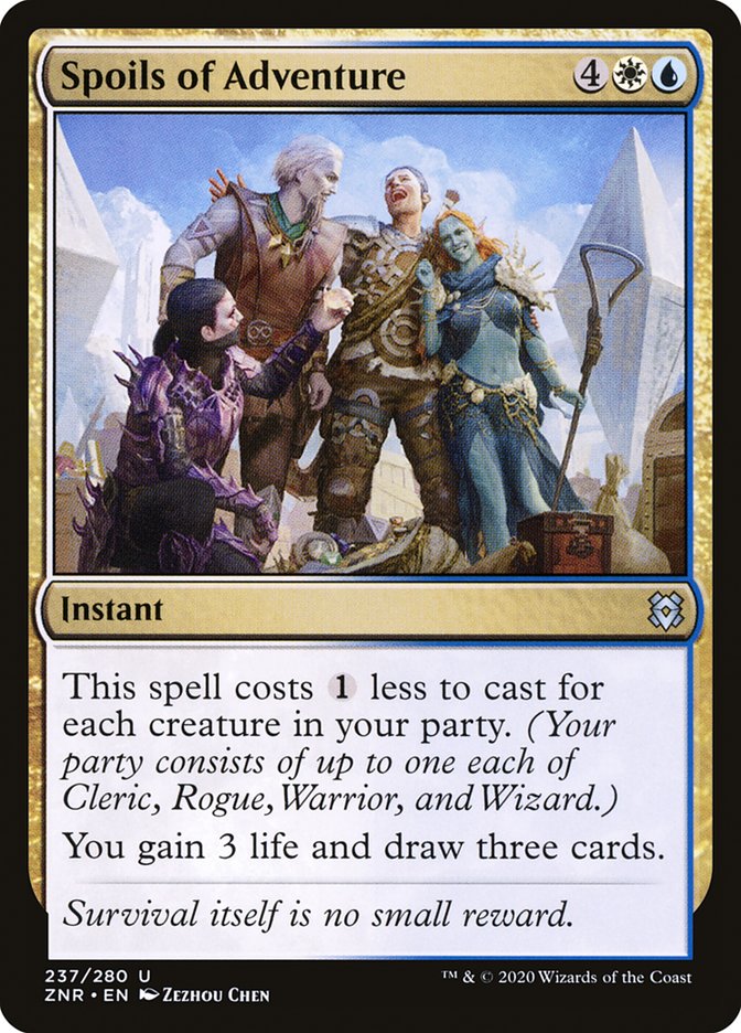 Spoils of Adventure [Zendikar Rising] | Galaxy Games LLC