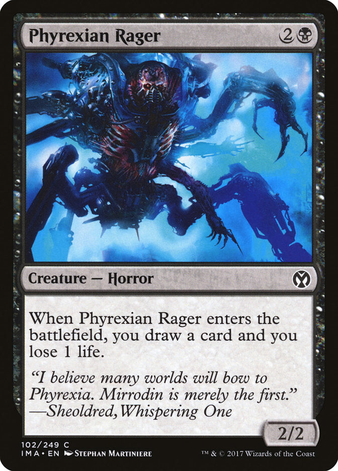 Phyrexian Rager [Iconic Masters] | Galaxy Games LLC