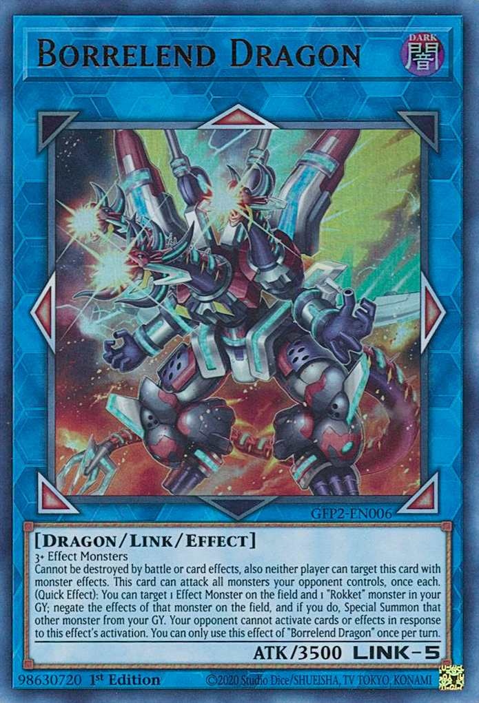 Borrelend Dragon [GFP2-EN006] Ultra Rare | Galaxy Games LLC