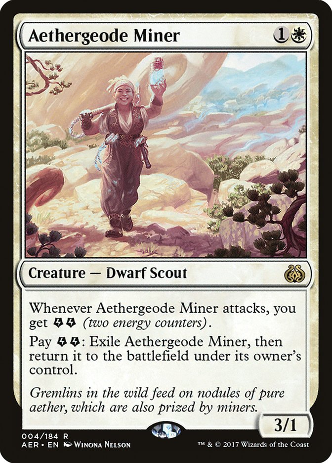 Aethergeode Miner [Aether Revolt] | Galaxy Games LLC