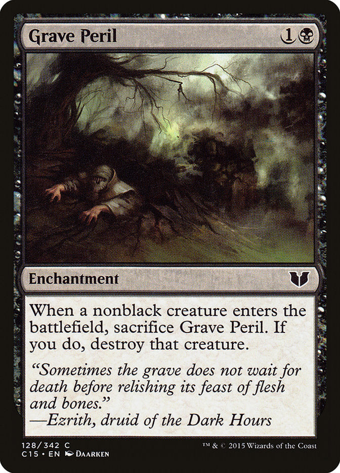 Grave Peril [Commander 2015] | Galaxy Games LLC