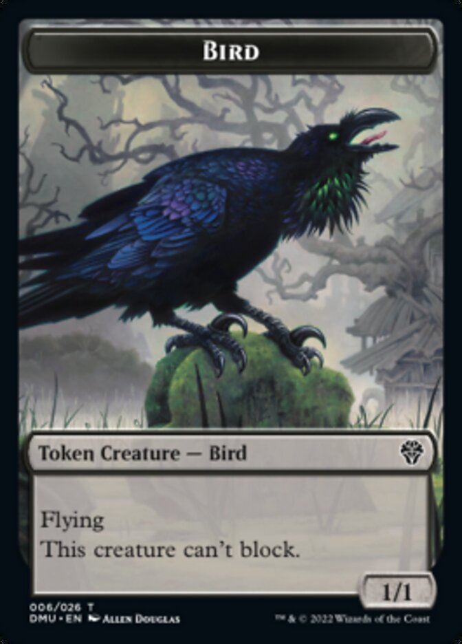 Bird Token (006) [Dominaria United Tokens] | Galaxy Games LLC