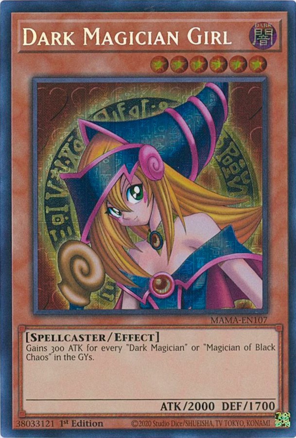 Dark Magician Girl [MAMA-EN107] Secret Pharaoh's Rare | Galaxy Games LLC