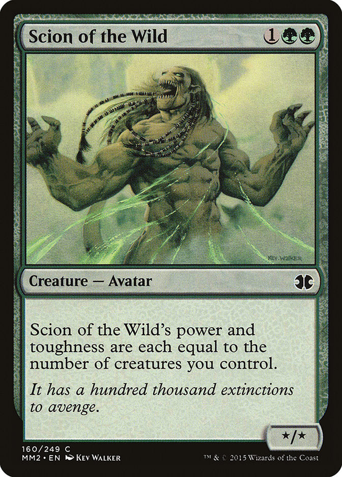 Scion of the Wild [Modern Masters 2015] | Galaxy Games LLC