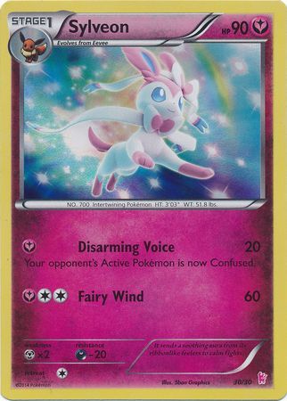 Sylveon (30/30) [XY: Trainer Kit - Sylveon] | Galaxy Games LLC