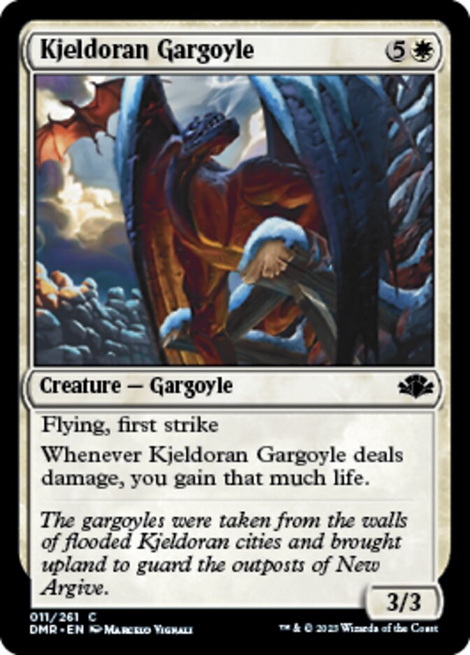 Kjeldoran Gargoyle [Dominaria Remastered] | Galaxy Games LLC