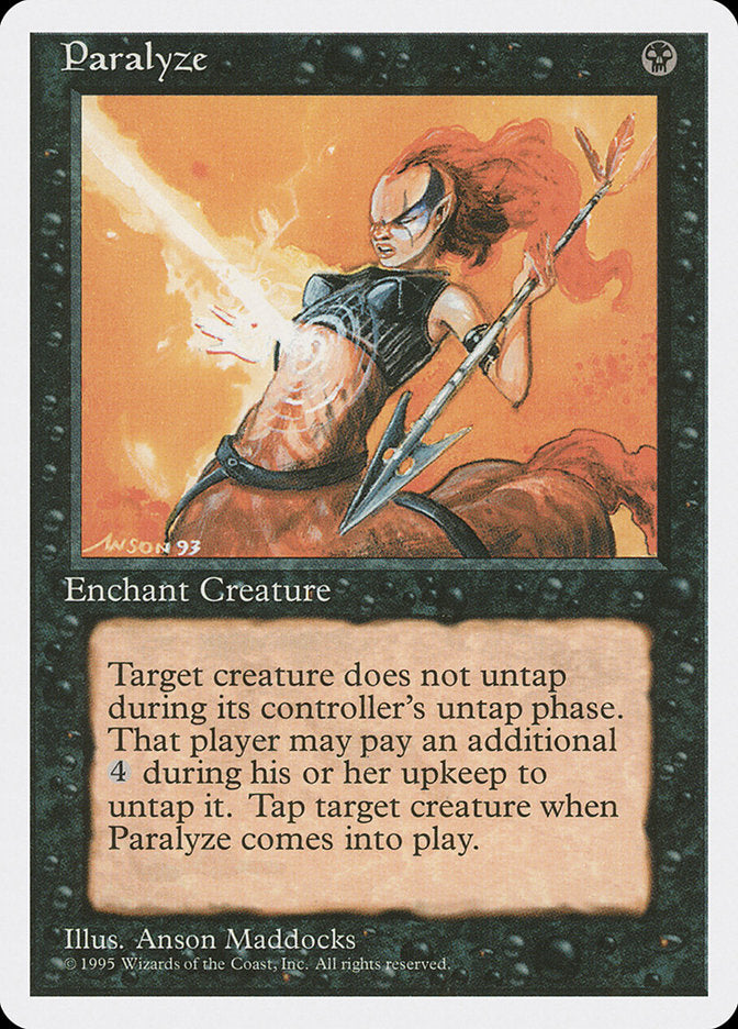 Paralyze [Fourth Edition] | Galaxy Games LLC
