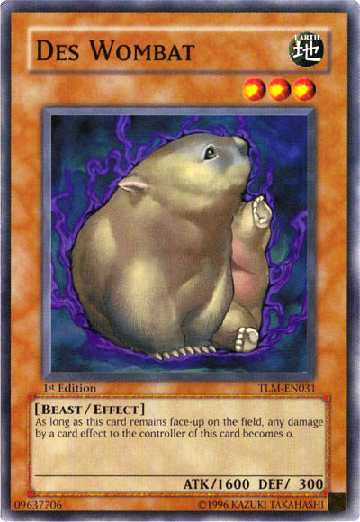 Des Wombat [TLM-EN031] Common | Galaxy Games LLC