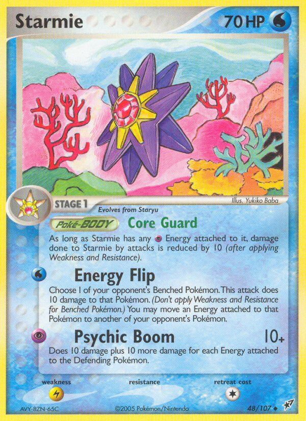 Starmie (48/107) [EX: Deoxys] | Galaxy Games LLC