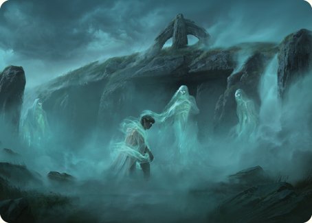 Fog on the Barrow-Downs Art Card [The Lord of the Rings: Tales of Middle-earth Art Series] | Galaxy Games LLC