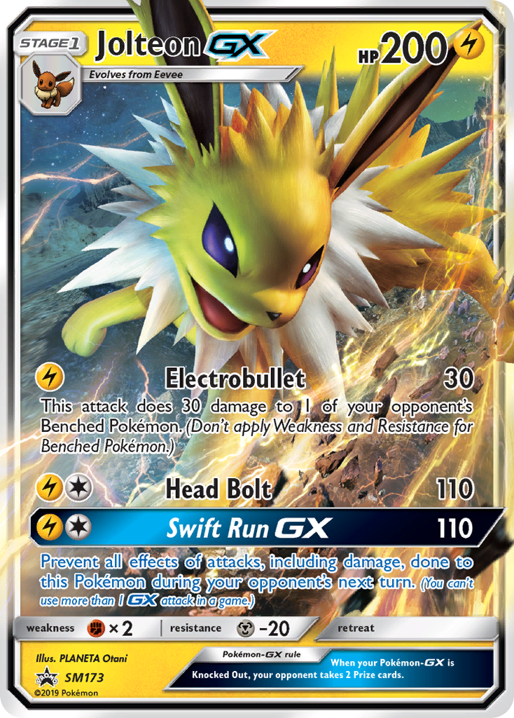 Jolteon GX (SM173) [Sun & Moon: Black Star Promos] | Galaxy Games LLC