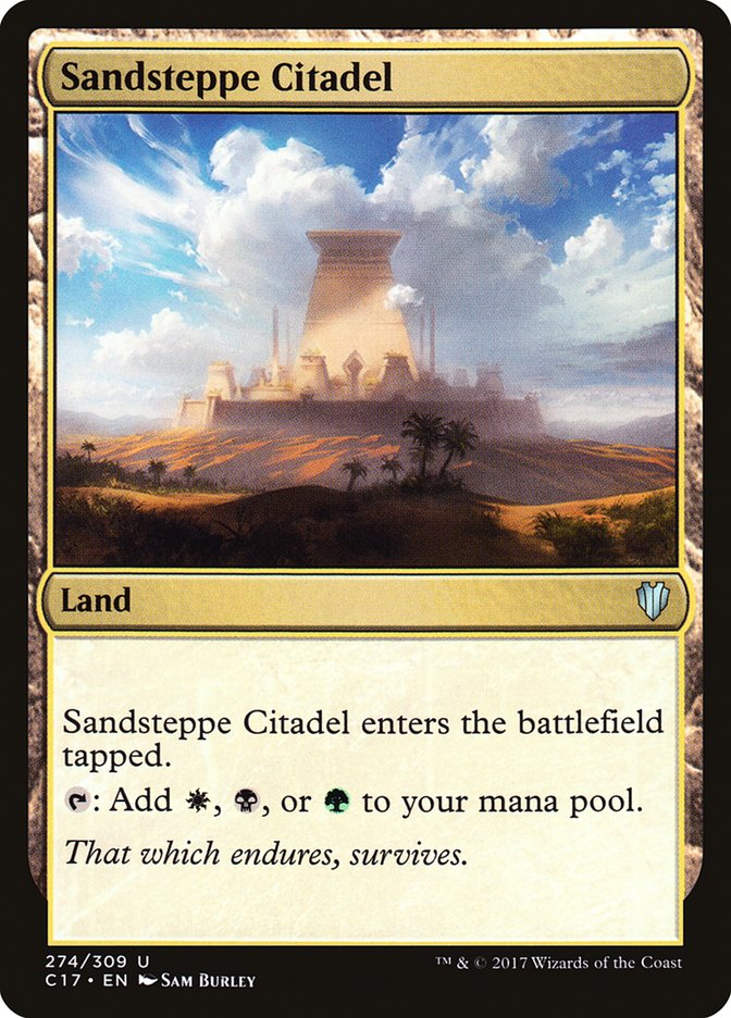 Sandsteppe Citadel [Commander 2017] | Galaxy Games LLC
