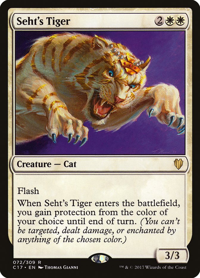 Seht's Tiger [Commander 2017] | Galaxy Games LLC