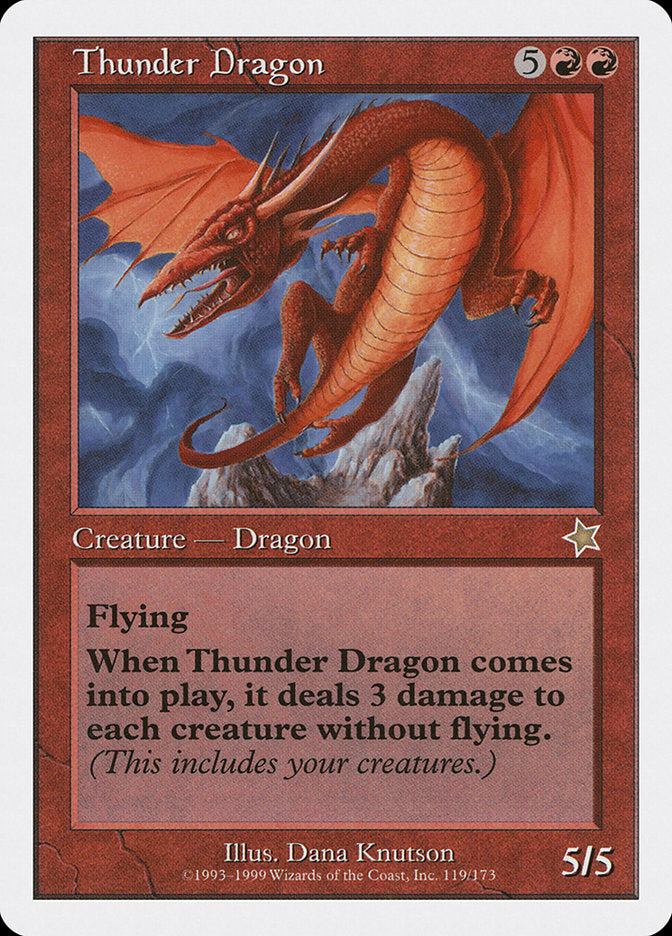 Thunder Dragon [Starter 1999] | Galaxy Games LLC