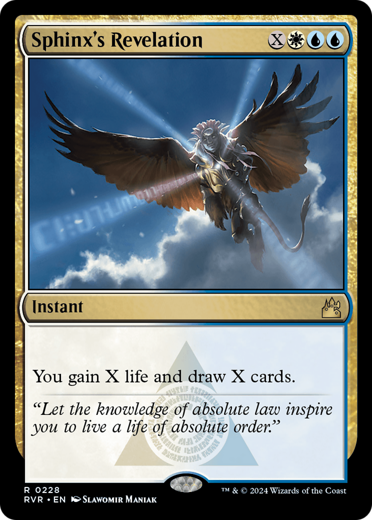 Sphinx's Revelation [Ravnica Remastered] | Galaxy Games LLC