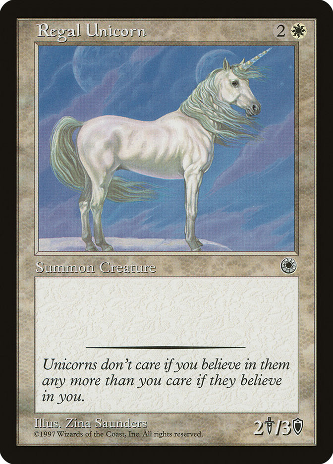 Regal Unicorn [Portal] | Galaxy Games LLC