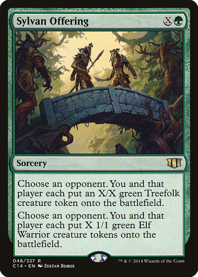Sylvan Offering [Commander 2014] | Galaxy Games LLC