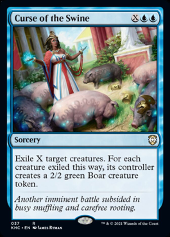 Curse of the Swine [Kaldheim Commander] | Galaxy Games LLC