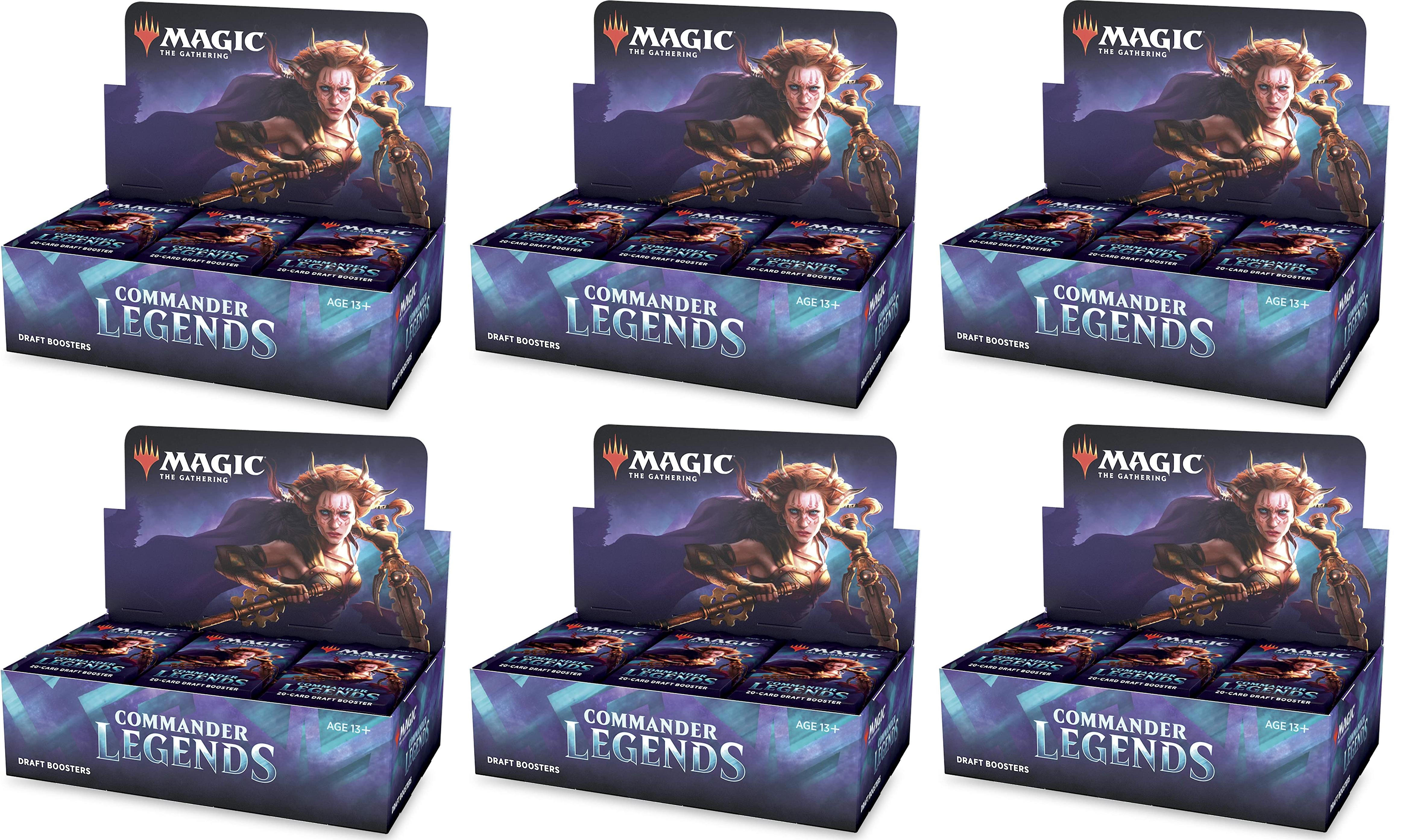 Commander Legends - Draft Booster Case | Galaxy Games LLC