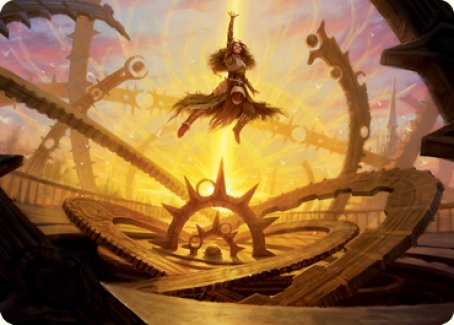 Katilda's Rising Dawn Art Card [Innistrad: Crimson Vow Art Series] | Galaxy Games LLC