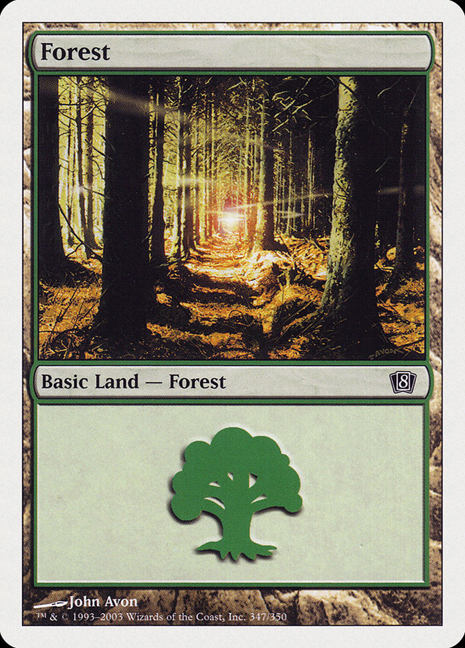 Forest (347) [Eighth Edition] | Galaxy Games LLC