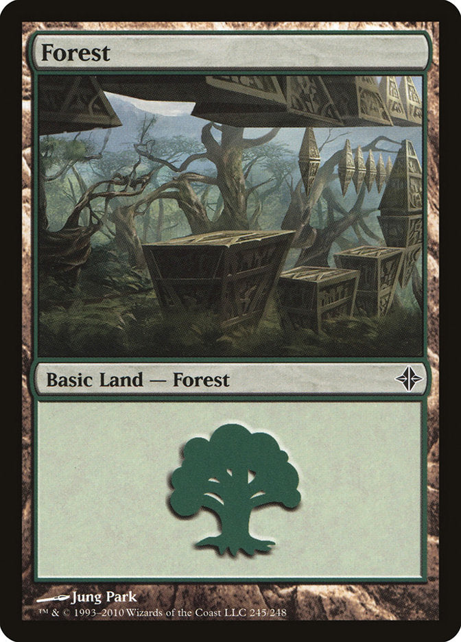 Forest (245) [Rise of the Eldrazi] | Galaxy Games LLC