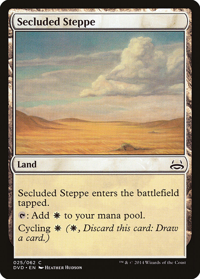 Secluded Steppe (Divine vs. Demonic) [Duel Decks Anthology] | Galaxy Games LLC