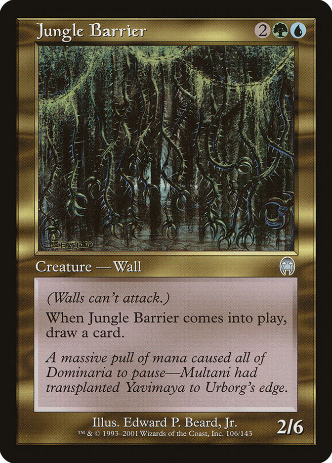 Jungle Barrier [Apocalypse] | Galaxy Games LLC