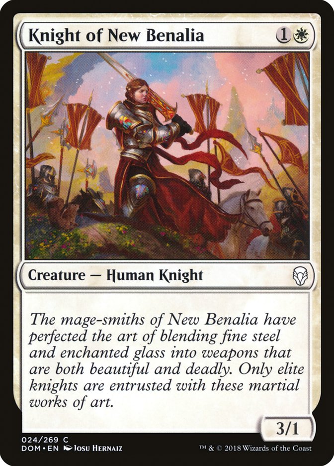 Knight of New Benalia [Dominaria] | Galaxy Games LLC