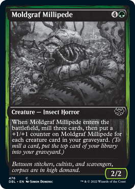 Moldgraf Millipede [Innistrad: Double Feature] | Galaxy Games LLC