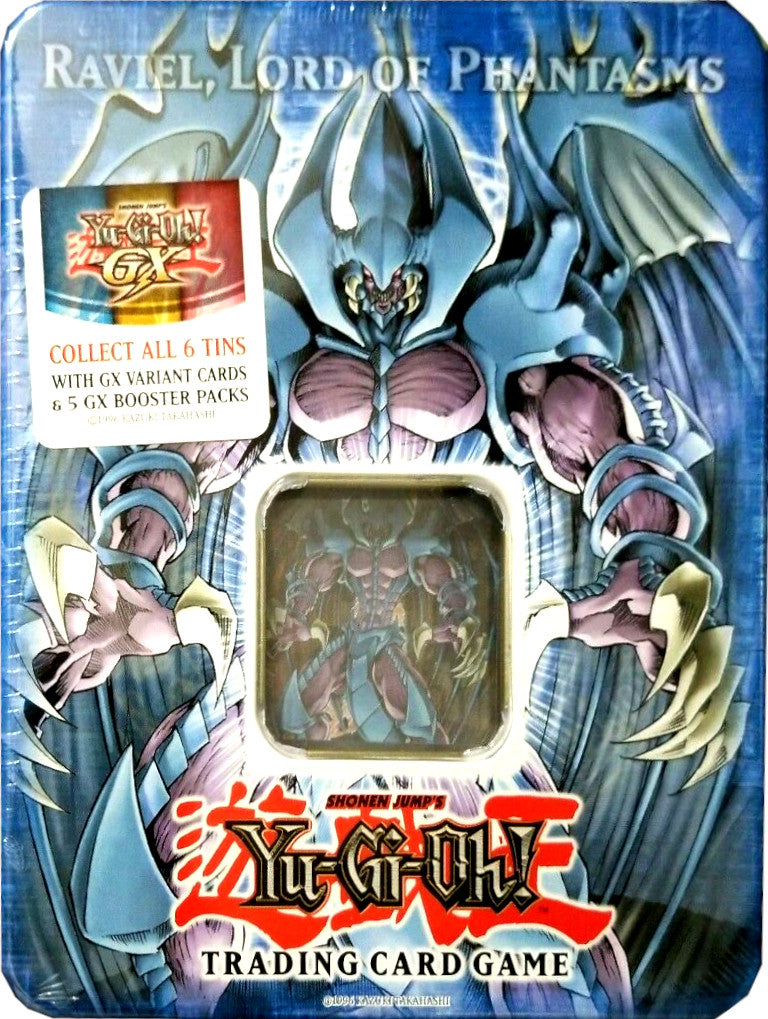 Collectible Tin Display (Cyber Dragon/Elemental Hero Neos/Raviel, Lord of Phantasms) | Galaxy Games LLC