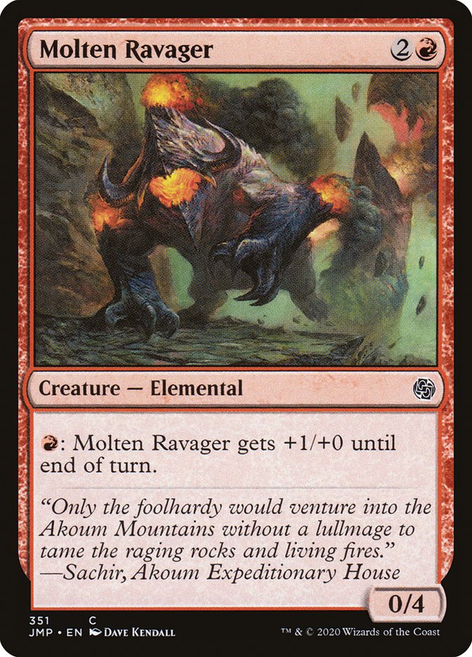 Molten Ravager [Jumpstart] | Galaxy Games LLC