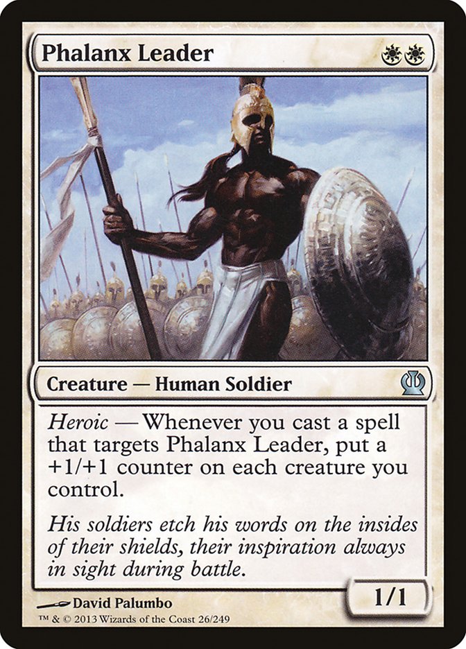Phalanx Leader [Theros] | Galaxy Games LLC
