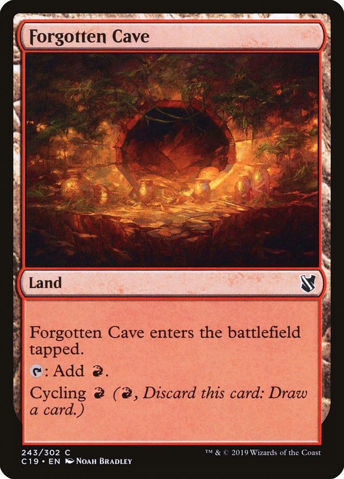 Forgotten Cave [Commander 2019] | Galaxy Games LLC