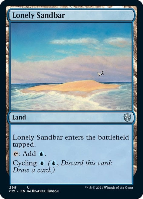 Lonely Sandbar [Commander 2021] | Galaxy Games LLC