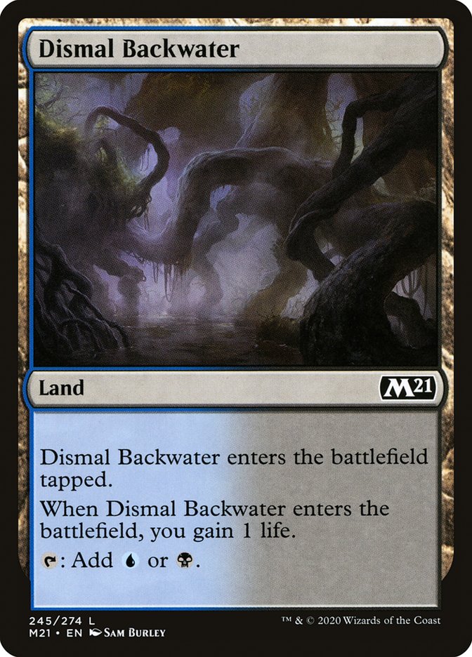 Dismal Backwater [Core Set 2021] | Galaxy Games LLC