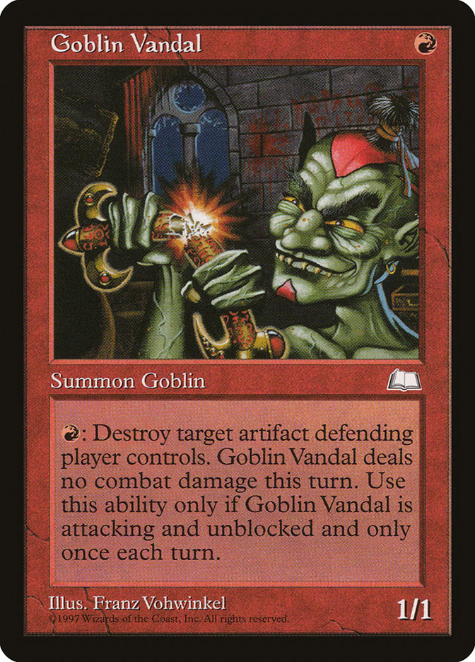 Goblin Vandal [Weatherlight] | Galaxy Games LLC