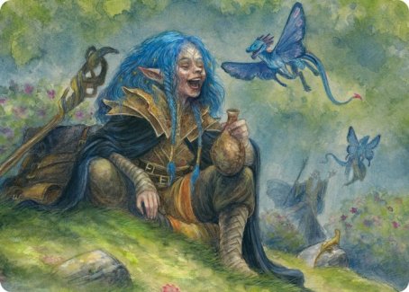 Feywild Trickster Art Card [Dungeons & Dragons: Adventures in the Forgotten Realms Art Series] | Galaxy Games LLC