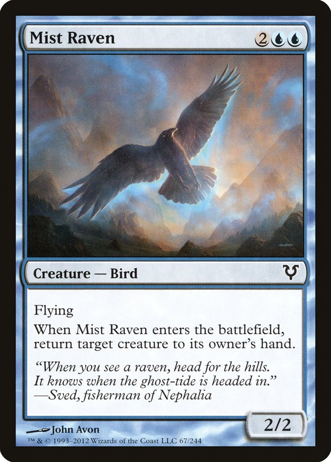 Mist Raven [Avacyn Restored] | Galaxy Games LLC