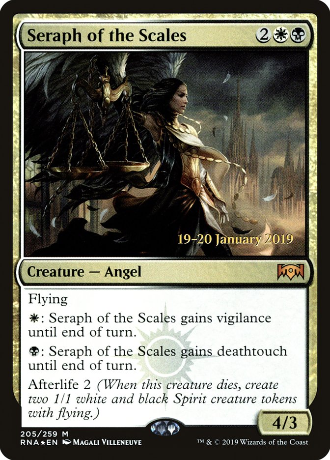 Seraph of the Scales [Ravnica Allegiance Prerelease Promos] | Galaxy Games LLC