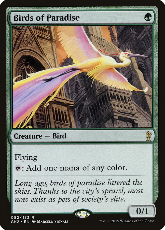 Birds of Paradise [Ravnica Allegiance Guild Kit] | Galaxy Games LLC